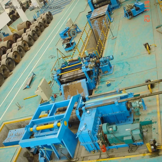 Stainless Steel Coil and Steel Sheet Slitting Line for ERW and Spiral Welded Pipe Mill