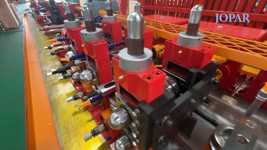 高周波溶接鋼管ミルライン ERW チューブミルメーカー