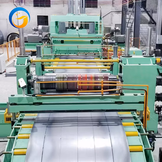 高精度スチールコイルスリッターライン/スリッターマシン