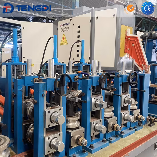 ERW鋼管およびチューブ 炭素鋼ストレートシーム溶接鋼管およびチューブ 高周波製管機 パイプミル マシン チューブミル